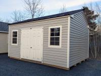 Exterior 12x16 Vinyl Siding Peak Shed For Sale