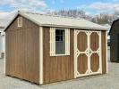 10 x 12 Peak Style Shed Side Entry - Metal Roof