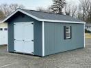 12 x 20 Peak Style Shed Front Entry w/ shelves & loft