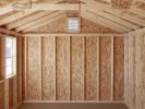 10x14 Peak Storage Shed Interior